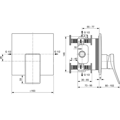 CONCA BATERIA NAT. BIN KIT2/EASY-BOX CHR