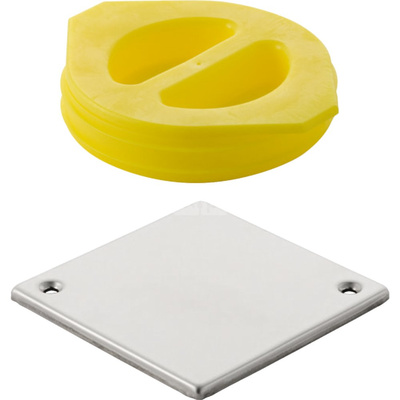 Pokrywa Geberit z zabezpieczeniem, z zaślepką