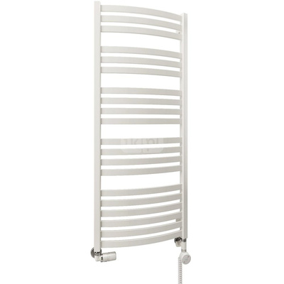 Grzejnik drabinkowy Concept By TERMA Sydney, podłączenie SX, wym. 1210 x 500 mm, kolor biały drogowy RAL9016, moc 532W