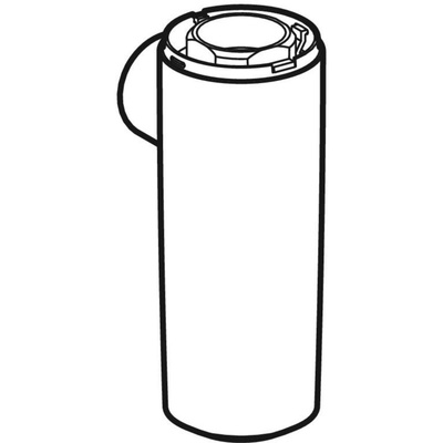 Syfon Geberit do umywalek: Biały-alpin