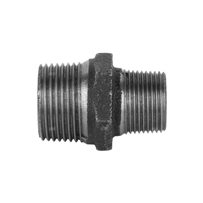 Nypel redukcyjny czarny 245, złączka wkrętna zwężkowa, typ N8, Gz/Gz