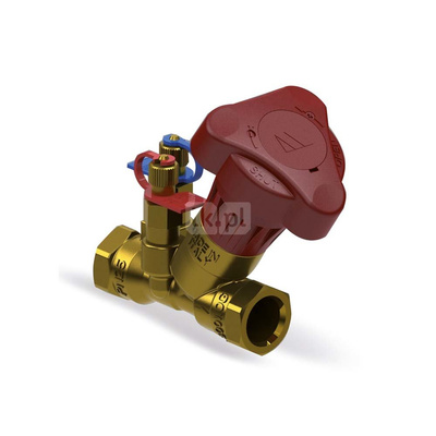 Zawór równoważący gwintowany z króćcami pomiarowymi VALVOLA BILANC.ORIF.FISSO FIL. DN25