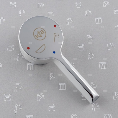 Uchwyt do baterii wannowej ANGELIT BIAŁY-CHROM FI40