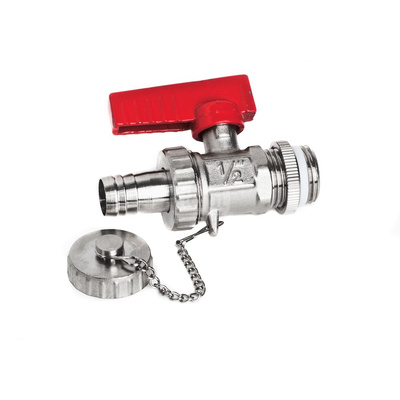 Zawór kulowy spustowy 1/2'' STRONG z uszczelką