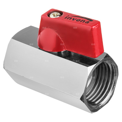 Zawór kulowy MINI o zredukowanym przepływie z GW/GW (typ mini)