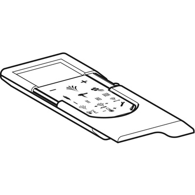 Pilot zdalnej obsługi do Geberit AquaClean 8000plus