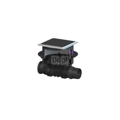 Korpus/ czyszczak Controlfix DN150 z czarną pokrywą