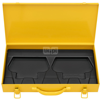 Skrzynka blaszana z wkładką