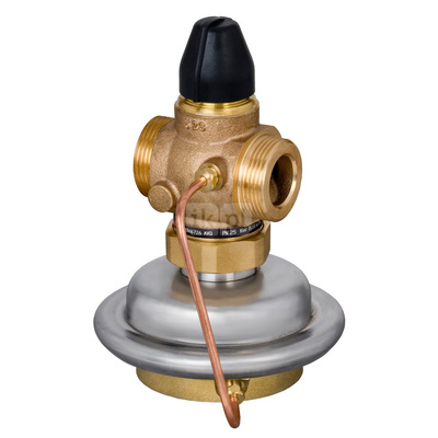 Regulator różnicy ciśnień z ograniczeniem przepływu AVQ PN25 25/8 /02 gw. zas./pow.