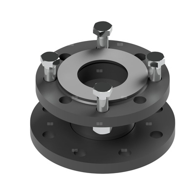 Łącznik DN80 x DN65 do montażu grup pompowych DXL – DN 65 na rozdzielaczu C2XL 150 – DN150