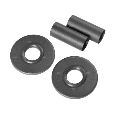 Grzejnik łazienkowy drabinkowy grafit z akcesoriami