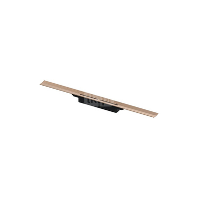 Odpływ prysznicowy liniowy TECE drainprofile, 800 x 55 x 8 mm, czerwone złoto szczotkowane