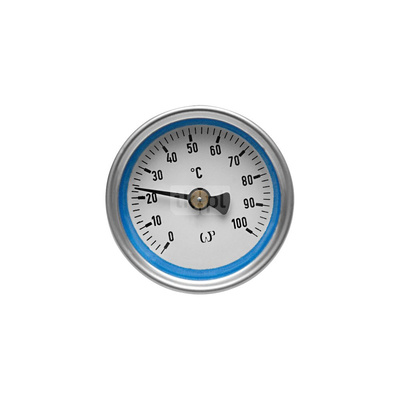 Termometr tarczowy 100 'C niebieski