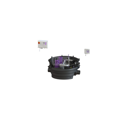 MODUŁ TECHNICZNY DUO ECOLIFT XL POMPY 230V SPF1400-S1 z automatyczną klapą zwrotną do ścieków czarnych do swob. ustawienia lub połączenia ze studz.