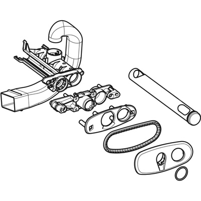 Zestaw adaptacyjny do pokrywy, do Geberit AquaClean 8000plus