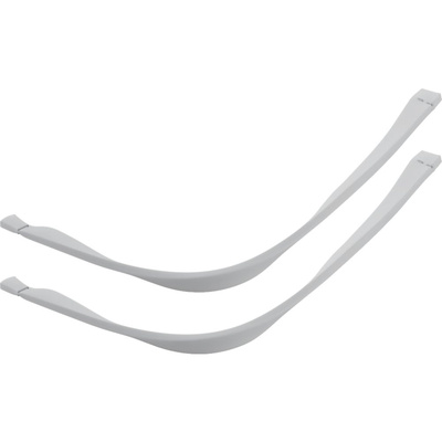 Zestaw pasków antypoślizgowych do Geberit AquaClean 8000plus / 8000 (2 szt.): Biały-alpin