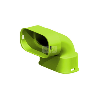 Kolano 90 st. dla płaskich kanałów 50x100 pionowe