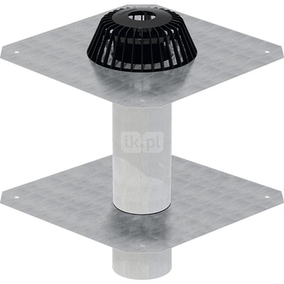 Wpust dachowy Geberit z elementem do paroizolacji, d110