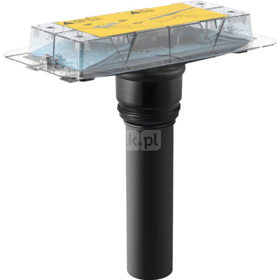 Zestaw montażowy Geberit do odpływów liniowych serii CleanLine, montaż międzykondygnacyjny: d=50mm