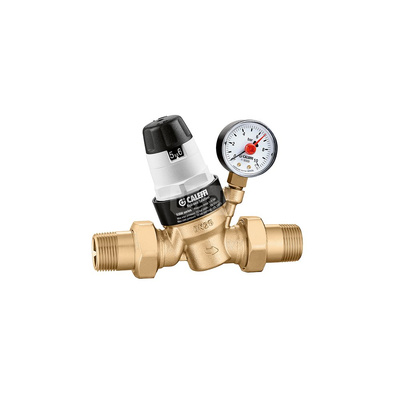Regulator ciśnienia CALEFFI 5350H, GZ 2'', 25 bar z manometrem