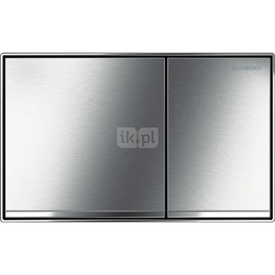 Przycisk uruchamiający Geberit Sigma60, przedni, chrom, prostokątny