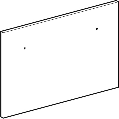 Front szuflady do szafki pod umywalkę GEBERIT Keramag, kol. dąb szer.100 mm