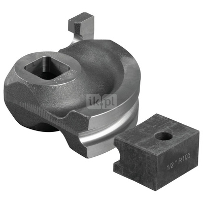 Segment gnący i element ślizg. fi 21,3, 1/2''(s=1,6/2/2,6),R103