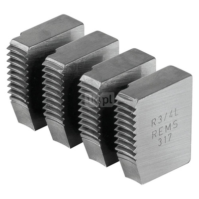 Noże gwintujące R 3/4 LH, Zestaw