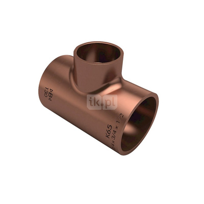 Trójnik IBP K5130 redukcja Cu 1 1/8'' x 7/8'' x 1/2'' (lut wewnętrzny)