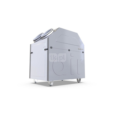 Centrala wentylacyjna DRX 800 C o wydajności 800m3/h z kompletem mocowań ściennych, wyświetlacz dotykowy 4,3"