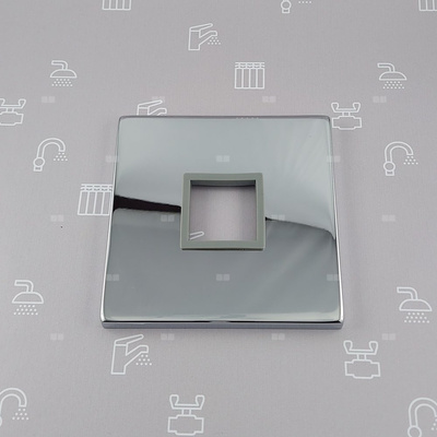 Rozeta z uszczelką do baterii wannowej wolnostojącej LOGON CHROM