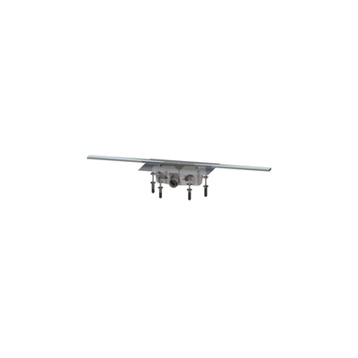 Linearis Infinity 90 Syfon z zamknięciem wodnym 50 mm, Szczotkowana powierzchnia ze stali nierdzewnej, 1000 mm