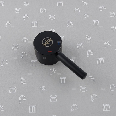 Uchwyt do baterii podtynkowej bidetowej MOZA BLACK