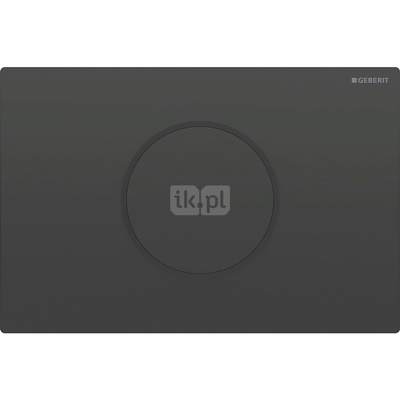 Elektroniczny zestaw uruchamiający WC Geberit, IR, zasilanie bateryjne, Sigma10, 12cm, czarny