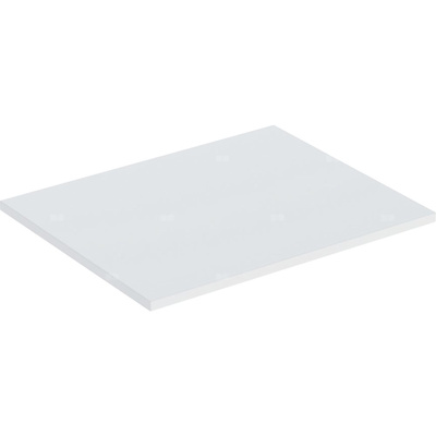 Półka Geberit Bambini do dolnej szafki pod umywalkę: B=60cm, Biały / Z powłoką melaminową