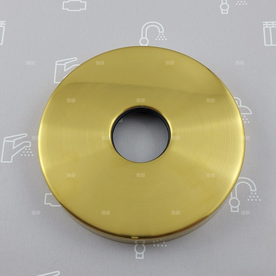 Rozeta z uszczelką  do baterii wannowej wolnostojącej MOZA GOLD