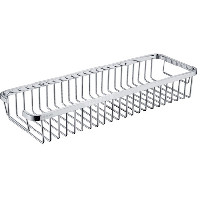 Round koszyk prysznicowy, chrom