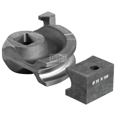 Segment gnący i element ślizg. fi 35, 1 3/8'' (34,9 mm), R100