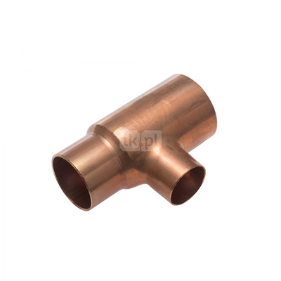 Trójnik IBP 9611 redukcja Cu 2 5/8'' x 2 1/8'' x 1 5/8'' (lut wewnętrzny x lut wewnętrzny x lut wewnętrzny)