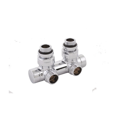 H3000 - figura kątowa, do instalacji dwururowych Design - biały