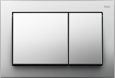 Przycisk spłukujący do WC podwójny TECEBASE chrom połysk 9240701