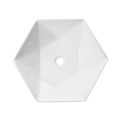 Umywalka nablatowa NAKSOS biały