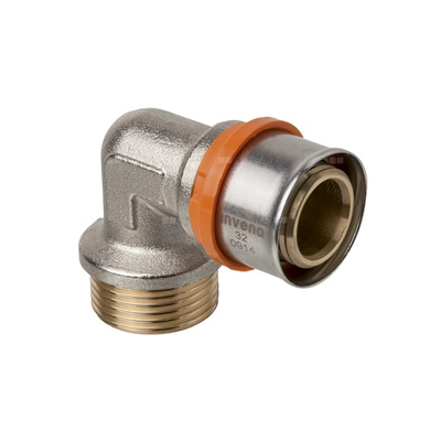 Kolano 90 z gwintem zewnętrznym Invena PROV