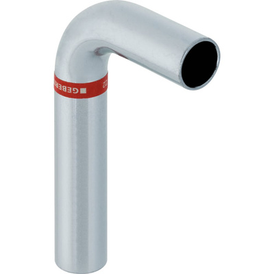 Kolano 90' GEBERIT Mapress C-Stahl bose, stal (ocynk galwaniczny/elektrolityczny) (ocynk), 42 mm, DN 40 x 42 mm x DN 40 (końcówka wciskana x końcówka wciskana)