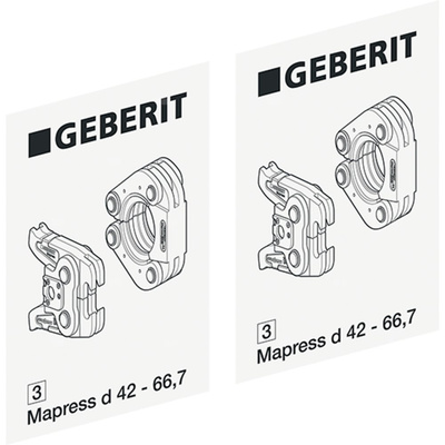 Naklejka identyfikacyjna - opaska zaciskowa Mapress d42-66.7 (3) zest.-2