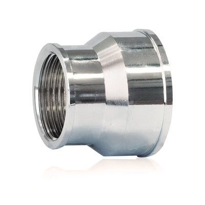 Mufa redukcyjna mosiężna chromowana 1''x3/4''