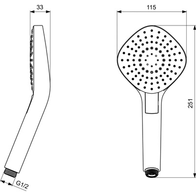 IRAIN EVO SŁUCHAWKA 3F ROMB