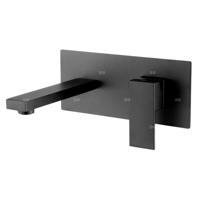 Umywalkowa bateria podtynkowa Paros czarna