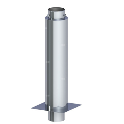 Izolowane przedłużenie komina dymowegofi 150mm L=850mm fi 150mm L=850mm