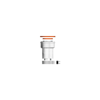 Adapter pionowy fi 60/100 -> fi 80/125 do kotłów serii GENUS PREMIUM EVO, CLAS PREMIUM EVO (do bezpośredniego podłączenia z kotłem)